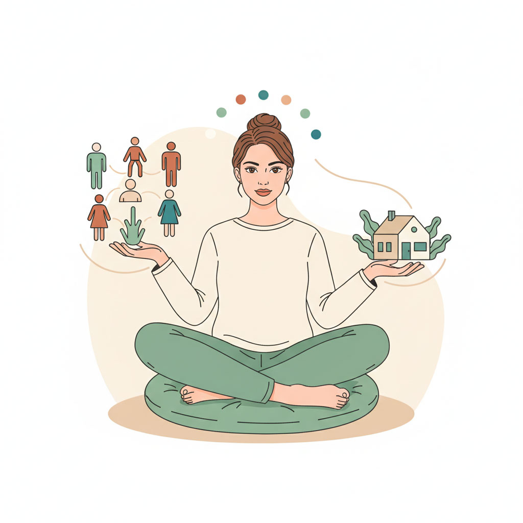 Equilibrer vie sociale et vie privee