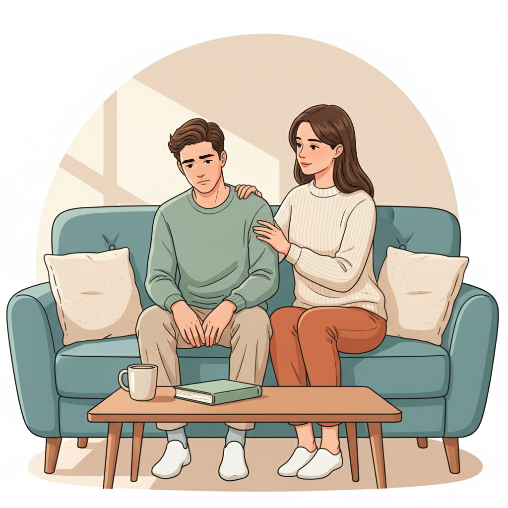 soutenir son partenaire<br />
