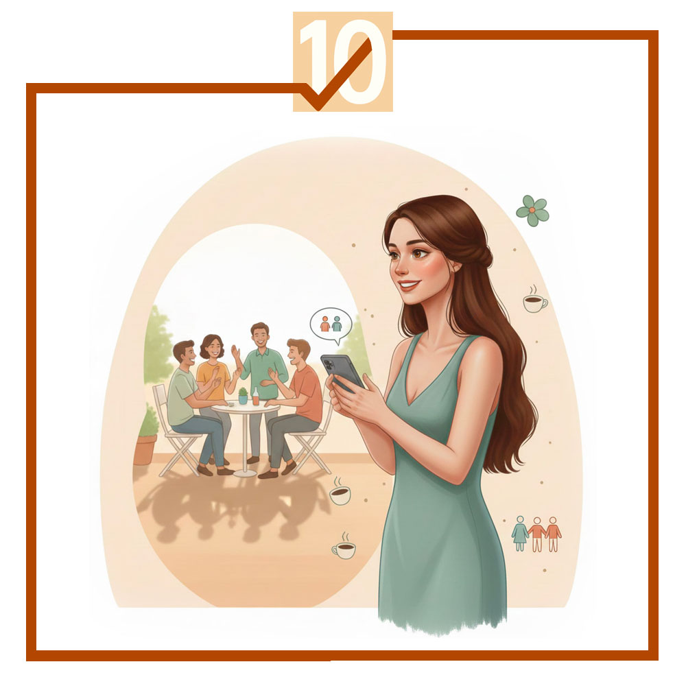 Reprendre sa vie sociale après une rupture