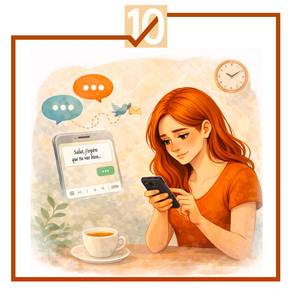 Messages pour recontacter son ex