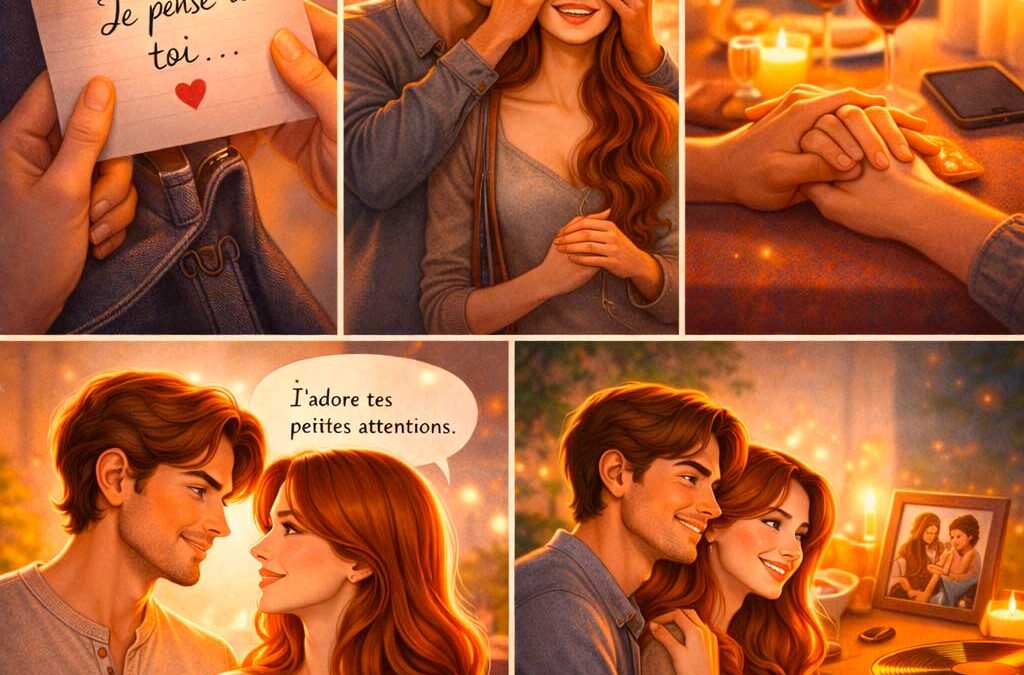 5 idées romantiques pour surprendre mon partenaire